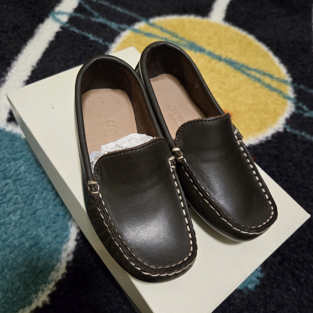 Crewcuts Brown Moccasin Slip-On Shoes